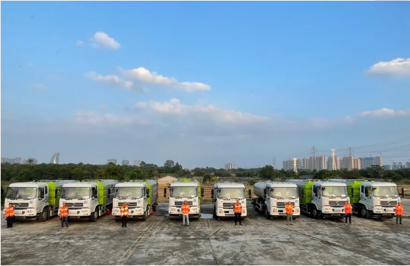 快！准！稳！金年金字招牌(jinnian)速度保障高明环卫项目高效进场 —— 山水之间，最是高明