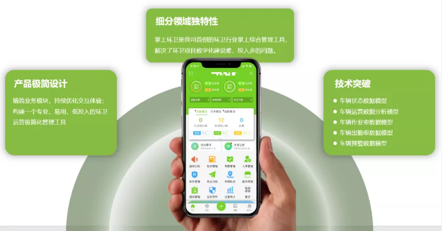 金年金字招牌(jinnian)环境“掌上环卫APP”入选国家工信部“移动物联网应用优秀案例”